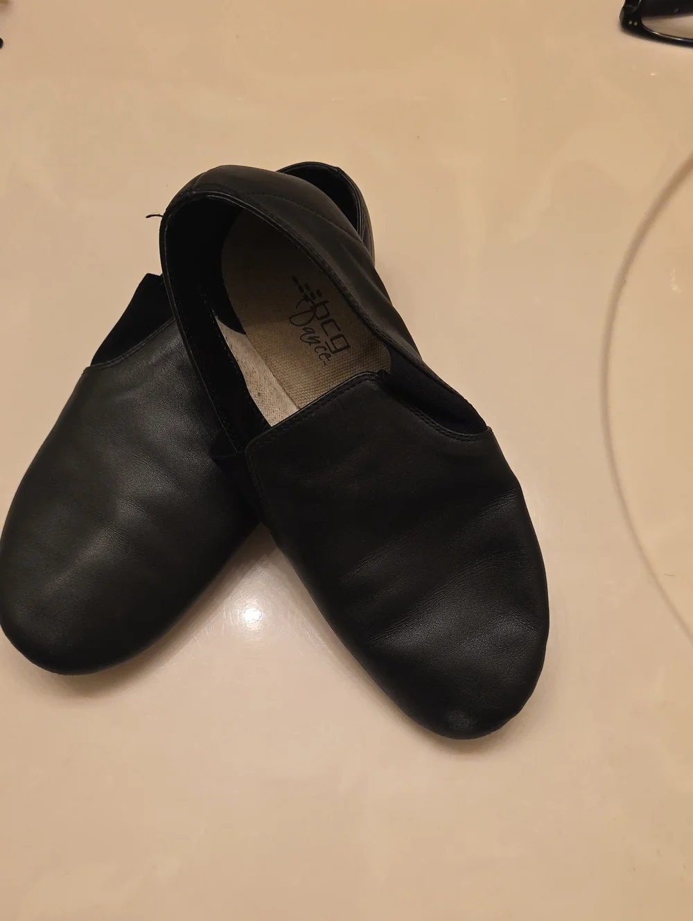 Bcg Girls Black Jazz Shoes 7b